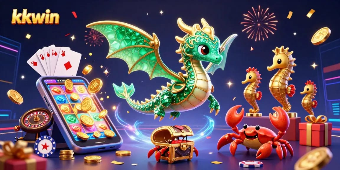 Experience the thrill of kkwin with colorful slot games and dynamic sea creatures at our casino.