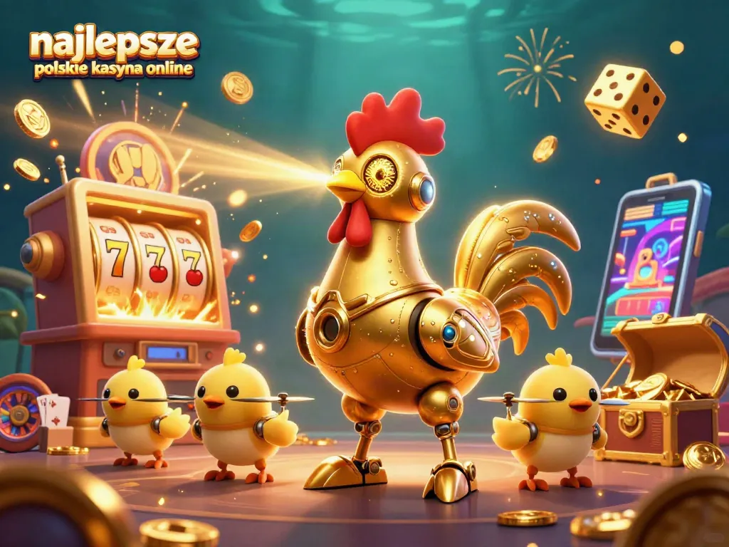 Experience thrilling gameplay at najlepsze polskie kasyna online with dynamic 3D illustrations of casino elements.