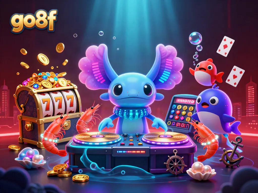 Experience exciting gameplay at go8f with vibrant casino scenes and animated characters.