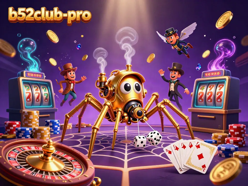 Experience thrilling wins with b52club-pro games featuring intricate steampunk elements and vibrant visuals.