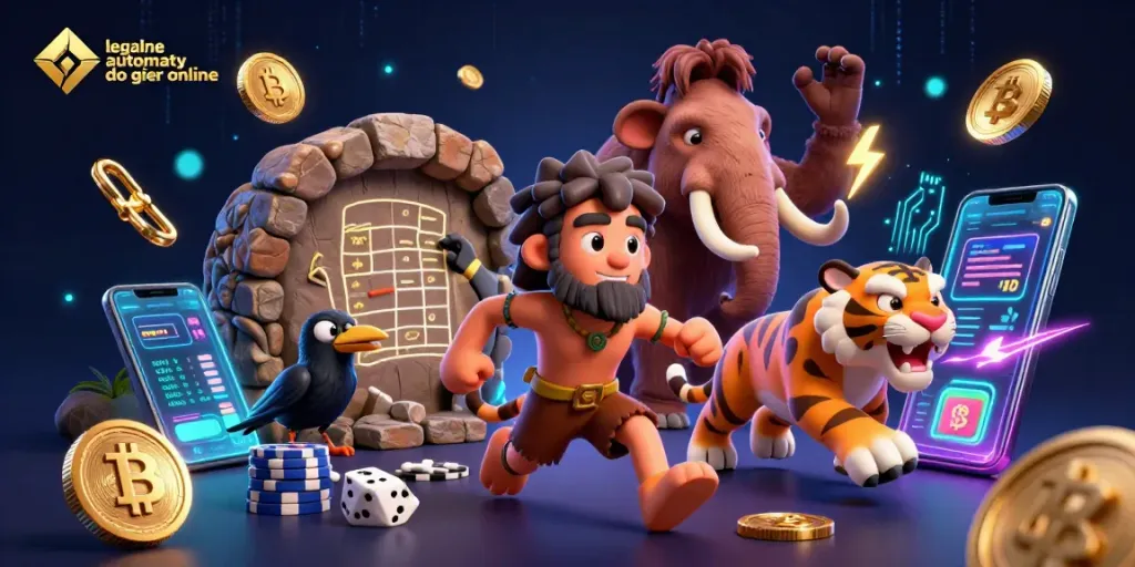 Play legalne automaty do gier online in a dynamic environment with exciting characters and elements.