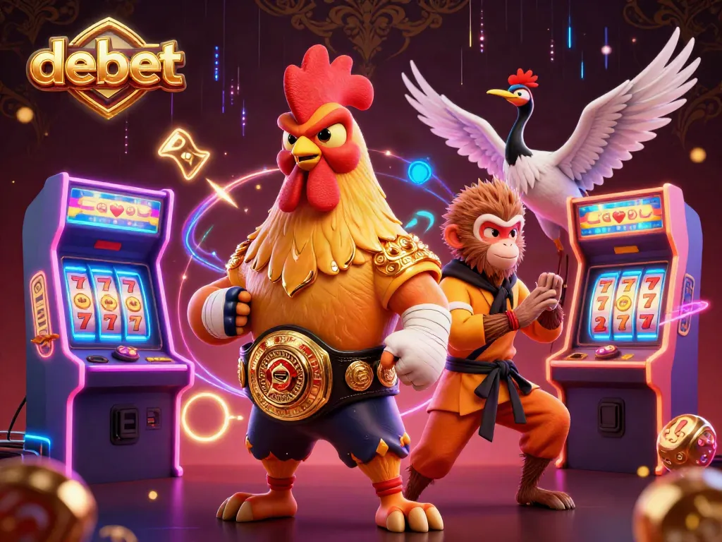 Experience captivating gameplay at debet casino with vibrant characters and dynamic game elements.