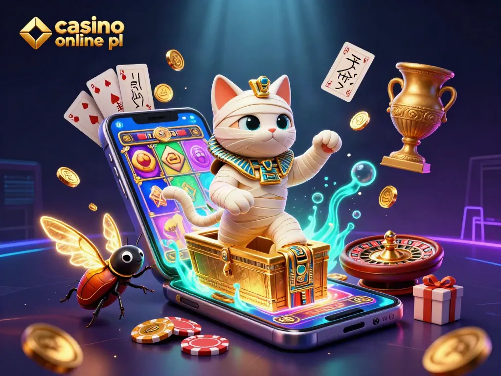 Experience excitement at casino online pl with a colorful slot game and vibrant characters.