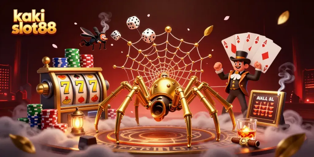 Gambarlah aksi menang di kaki slot88 dengan karakter unik dan permainan slot yang memikat.