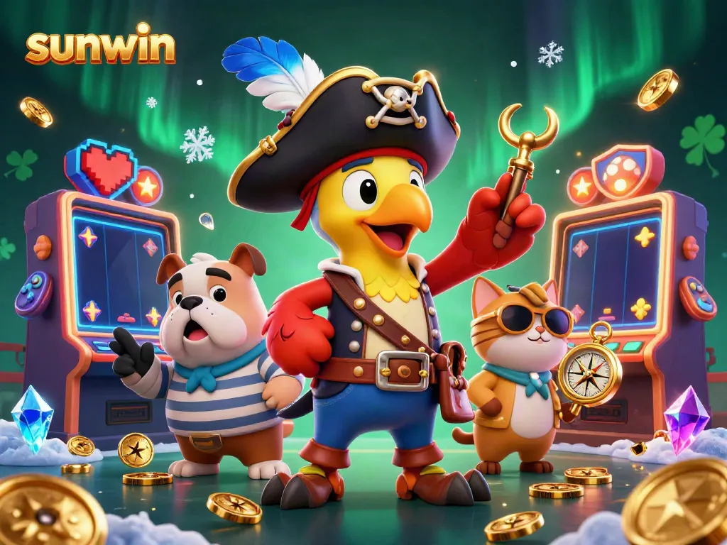 Experience thrilling gameplay at sunwin with vibrant slot machines, pirates, and adventure.