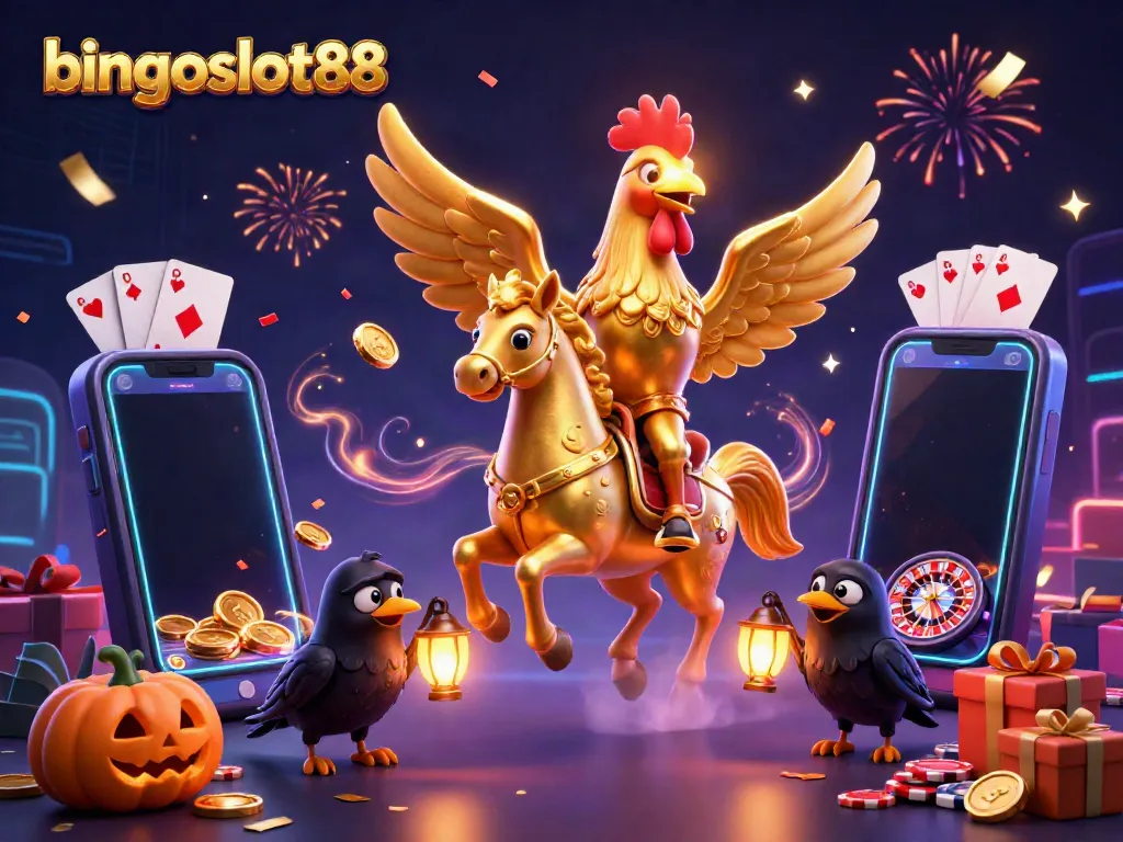 Menangkan hadiah besar di bingoslot88 dengan permainan slot yang menarik dan suasana kasino yang meriah.